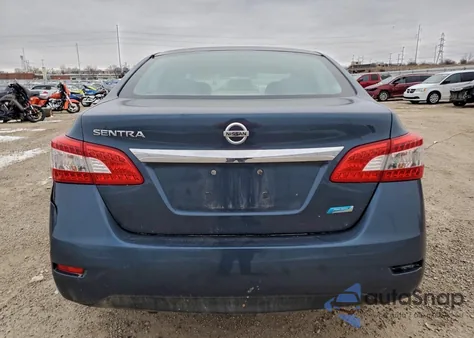 2014 Nissan Sentra S z USA, uszkodzony, nr VIN 3N1AB7AP3EL662283
